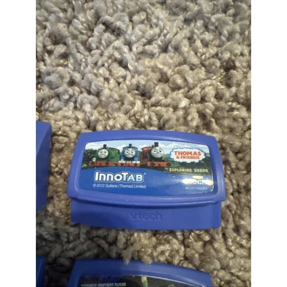 Vtech Learning Games Game Cartridges Lot Of 6 Multiple Titles Innotab Software